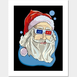 santa claus 3D Posters and Art